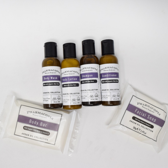 Pharmacopia Natural Bodycare Argan Oil Travel New - Picture 3 of 8